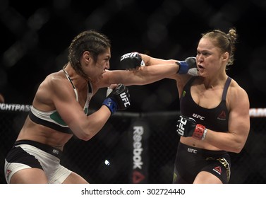 Rio De Janeiro-Brazil 31 JULY 2015, Ronda Rousey, The UFC Fighter Bethe Correa In  UFC 190. Case Number: 0851135