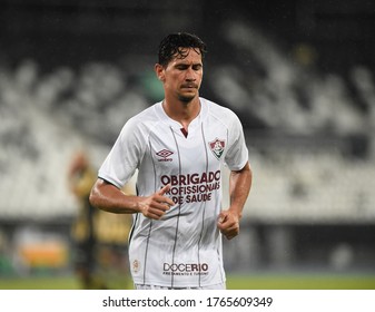 Rio De Janeiro-Brazil June 28, 2020, Debut Of Soccer Player Paulo Henrique Ganso , In The Fluminense Team, In The Rio De Janeiro Championship