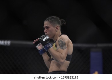 Rio De Janeiro-Brazil, May 11, 2019. UFC 237
In Rio De Janeiro, Fight Between The Athletes Jéssica Andrade And Rose Namajunas