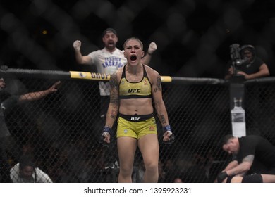 Rio De Janeiro-Brazil, May 11, 2019. UFC 237
In Rio De Janeiro, Fight Between The Athletes Jéssica Andrade And Rose Namajunas