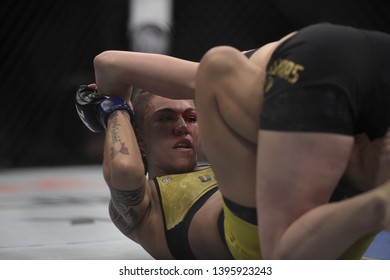 Rio De Janeiro-Brazil, May 11, 2019. UFC 237
In Rio De Janeiro, Fight Between The Athletes Jéssica Andrade And Rose Namajunas