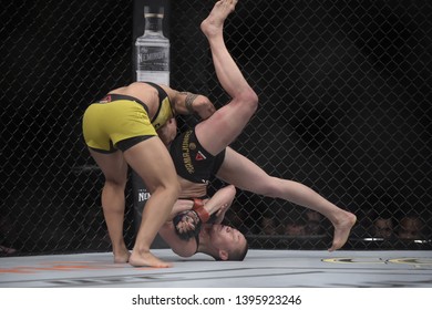 Rio De Janeiro-Brazil, May 11, 2019. UFC 237
In Rio De Janeiro, Fight Between The Athletes Jéssica Andrade And Rose Namajunas