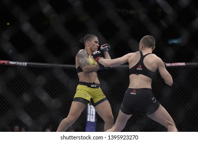 Rio De Janeiro-Brazil, May 11, 2019. UFC 237
In Rio De Janeiro, Fight Between The Athletes Jéssica Andrade And Rose Namajunas