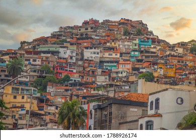 Rio favelas during the COVID-19 pandemic. Brazil