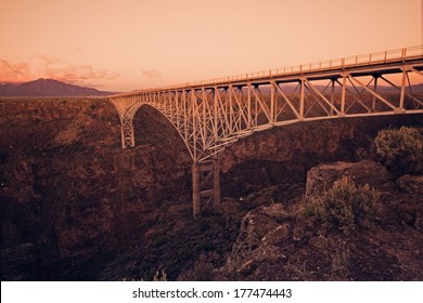 Rio Grande Gorge Bridge - New Mexico.