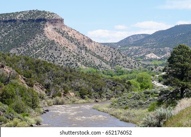 Rio Grande Gorge In New Mexico