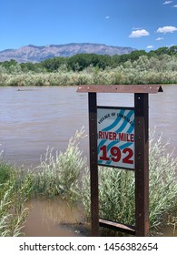 Rio Grande River Mile Marker 192 Albuquerque New Mexico