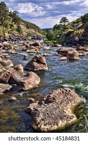 Rio Grande River In New Mexico