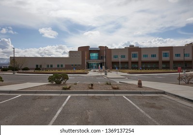 Rio Rancho, NM / USA 4-14-19: Sandoval County Judicial Complex Rio Rancho New Mexico