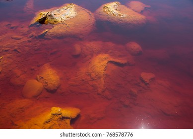 Rio Tinto Close-up, Andalusia, Spain.