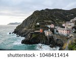 Riomaggiore Railway Station - Cinque Terre (5 Terre), Five village on the Italian Riviera, Liguria, Italy