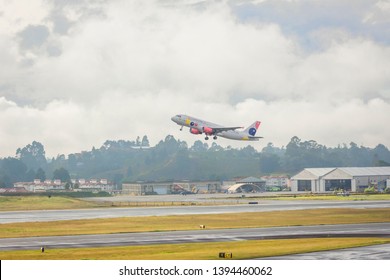 Rionegro, Antioquia / Colombia. August 03, 2018. The José María Córdova International Airport Is A Colombian Airport Located In The Municipality Of Rionegro (Antioquia) And Serves The City Of Medellín