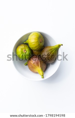 Similar – Image, Stock Photo Top view of organic gooseberries in a vintage bowl