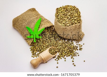 Similar – Image, Stock Photo cannabis leaf