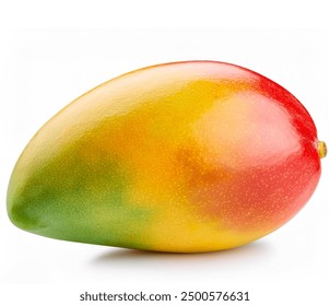 Ripe mango isolated on white background. - Powered by Shutterstock