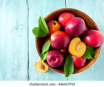 Ripe Nectarines