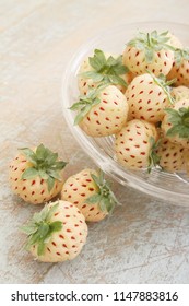 Ripe Pineberry Fruit