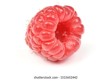 Ripe Raspberry Isolated White Background High Stock Photo 1515652442 ...