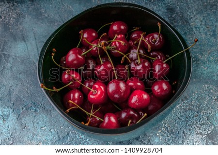 Delicious cherries Food