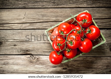 Image, Stock Photo bunch of fresh ripe red strawberries