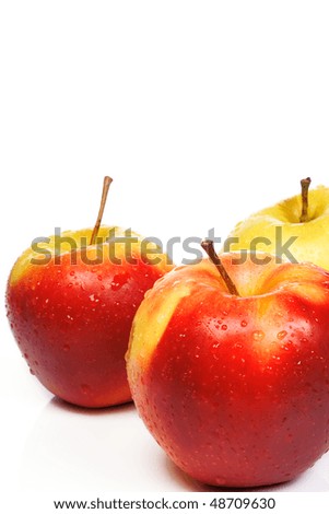 Similar – Image, Stock Photo several red apples Food