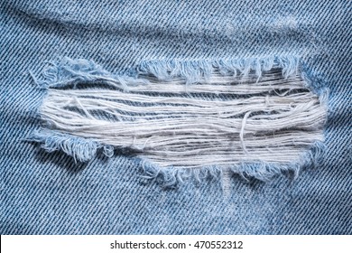 ripped jean texture