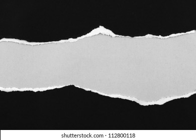 Ripped paper, space for copy - Shutterstock ID 112800118