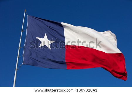 Rippled State Flag of Texas