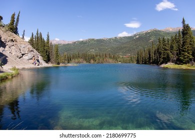 Ripples On Horseshoe Lake, Denali