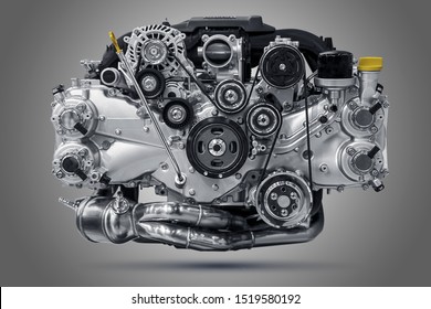 Rise car engine unit. Fly engine. - Shutterstock ID 1519580192