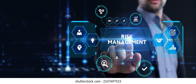 Risk Management and Assessment for Business Investment Concept. Business, Technology, Internet and network concept. - Shutterstock ID 2147697515