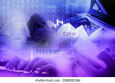 Risk Management For Cyber Threats And Security Assessment Concept