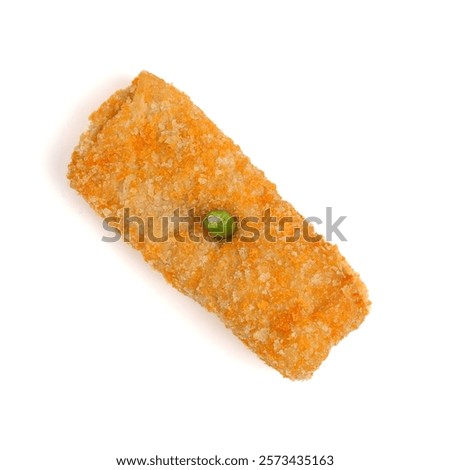 Risoles. Rissole.isolated on a white background.