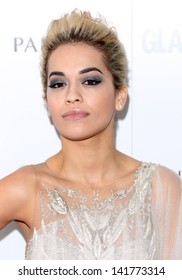 Rita Ora Arriving For The 2013 Glamour Women Of The Year Awards, Berkeley Square, London. 04/06/2013