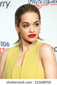 Rita Ora Arriving For The Capital Radio Jingle Bell Ball, O2 Arena, London. 09/12/2012 Picture By: Alexandra Glen