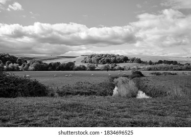 River Adur West Sussex Inmonochrome