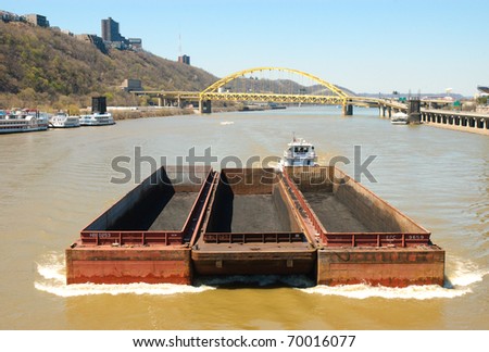 river barge