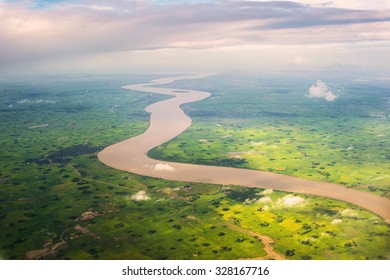 River From Bird's Eye View