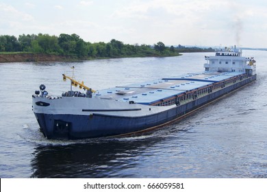 river cargo ship