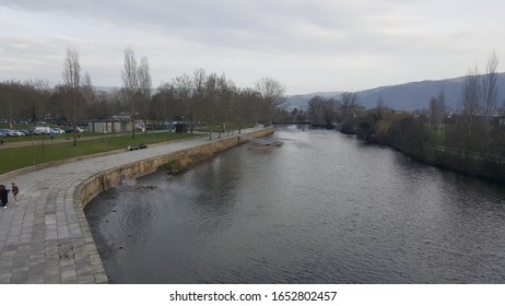 Tâmega River In Chaves, Portugal