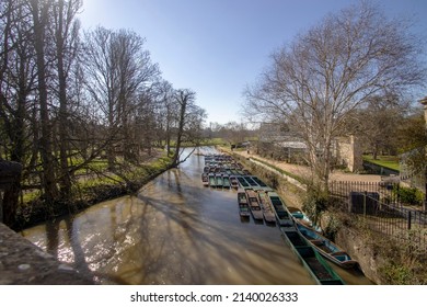 The River Cherwell In Oxford, UK