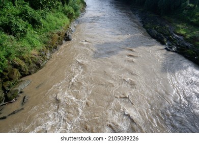 The River Comal In The Rainy Season