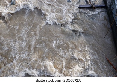 The River Comal In The Rainy Season