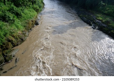 The River Comal In The Rainy Season