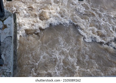 The River Comal In The Rainy Season