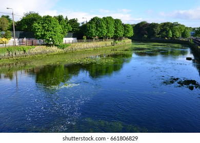 River Deel At Askeaton In Ireland