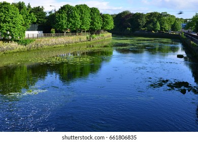 River Deel At Askeaton In Ireland