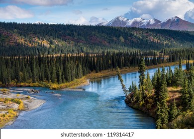 River in Denali county