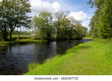 River Doon At Dalrymple Near Ayr