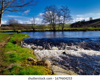 River Doon At Dalrymple In Springtime       